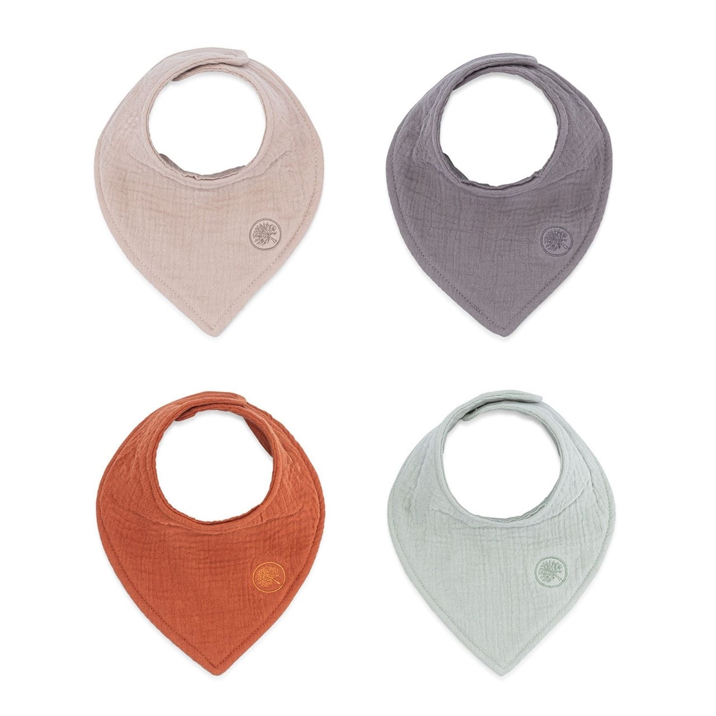 Bandana Bibs Set (4-Pack)