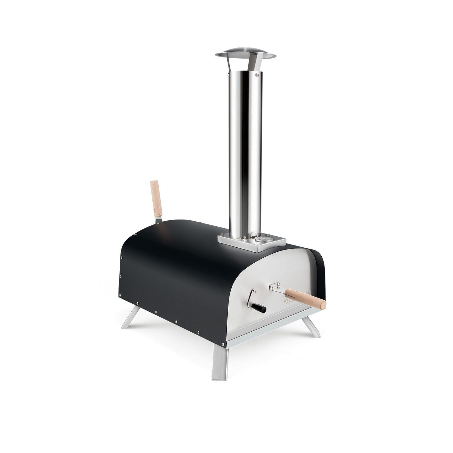 Portable Multi-Fuel Pizza Oven with Pizza Stone & Pizza Peel
