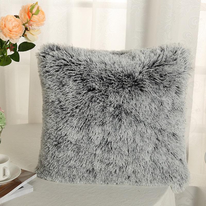 Shaggy Fluffy Pillow Shams