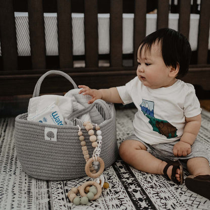Rope Diaper Caddy