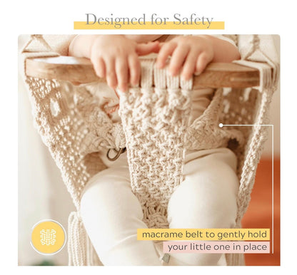 Macrame Swing for Baby