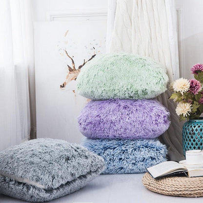 Shaggy Fluffy Pillow Shams
