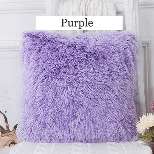 Shaggy Fluffy Pillow Shams