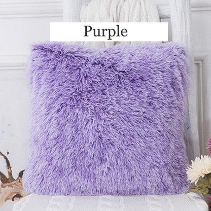 Shaggy Fluffy Pillow Shams