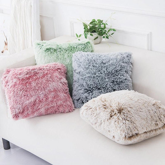 Shaggy Fluffy Pillow Shams