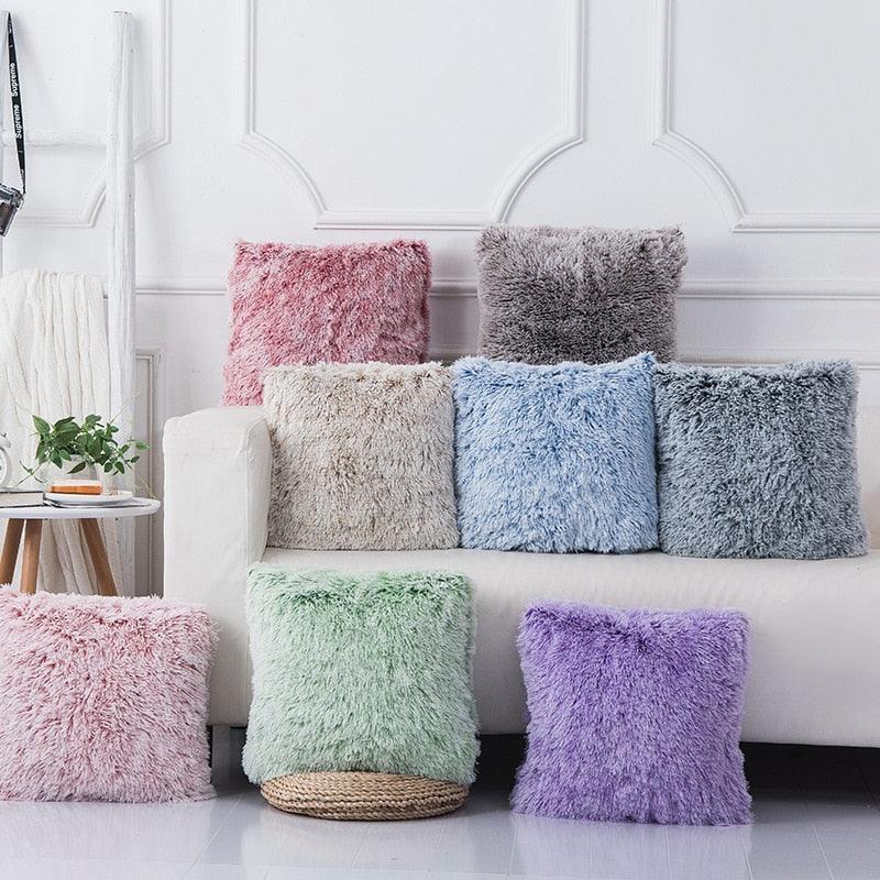Shaggy Fluffy Pillow Shams