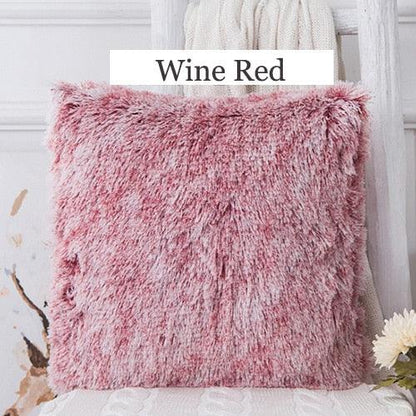 Shaggy Fluffy Pillow Shams