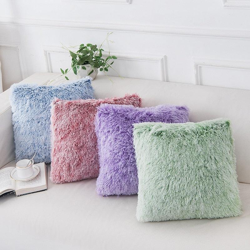 Shaggy Fluffy Pillow Shams