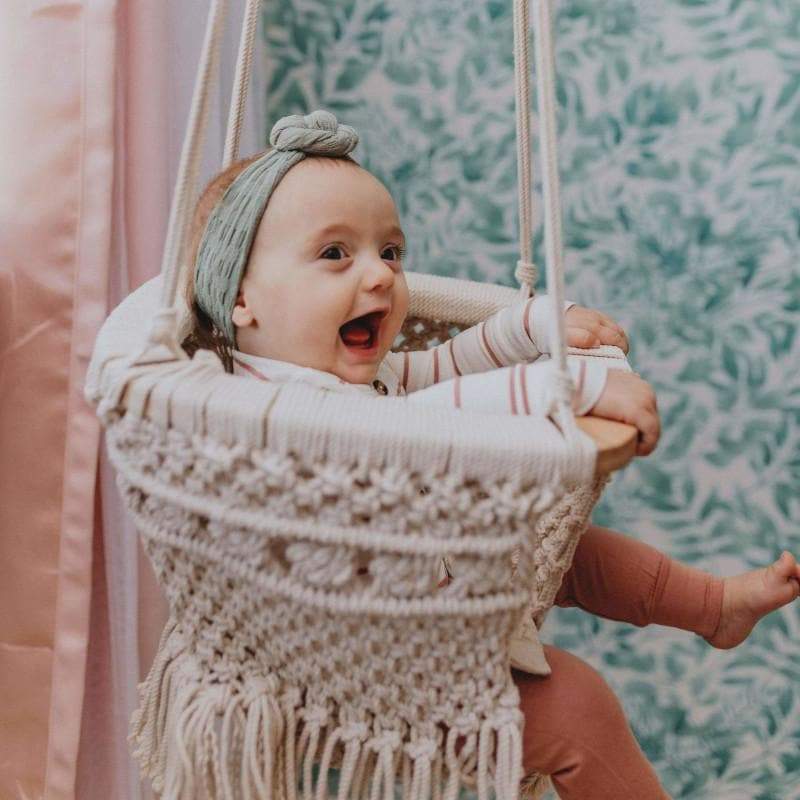 Macrame Swing for Baby