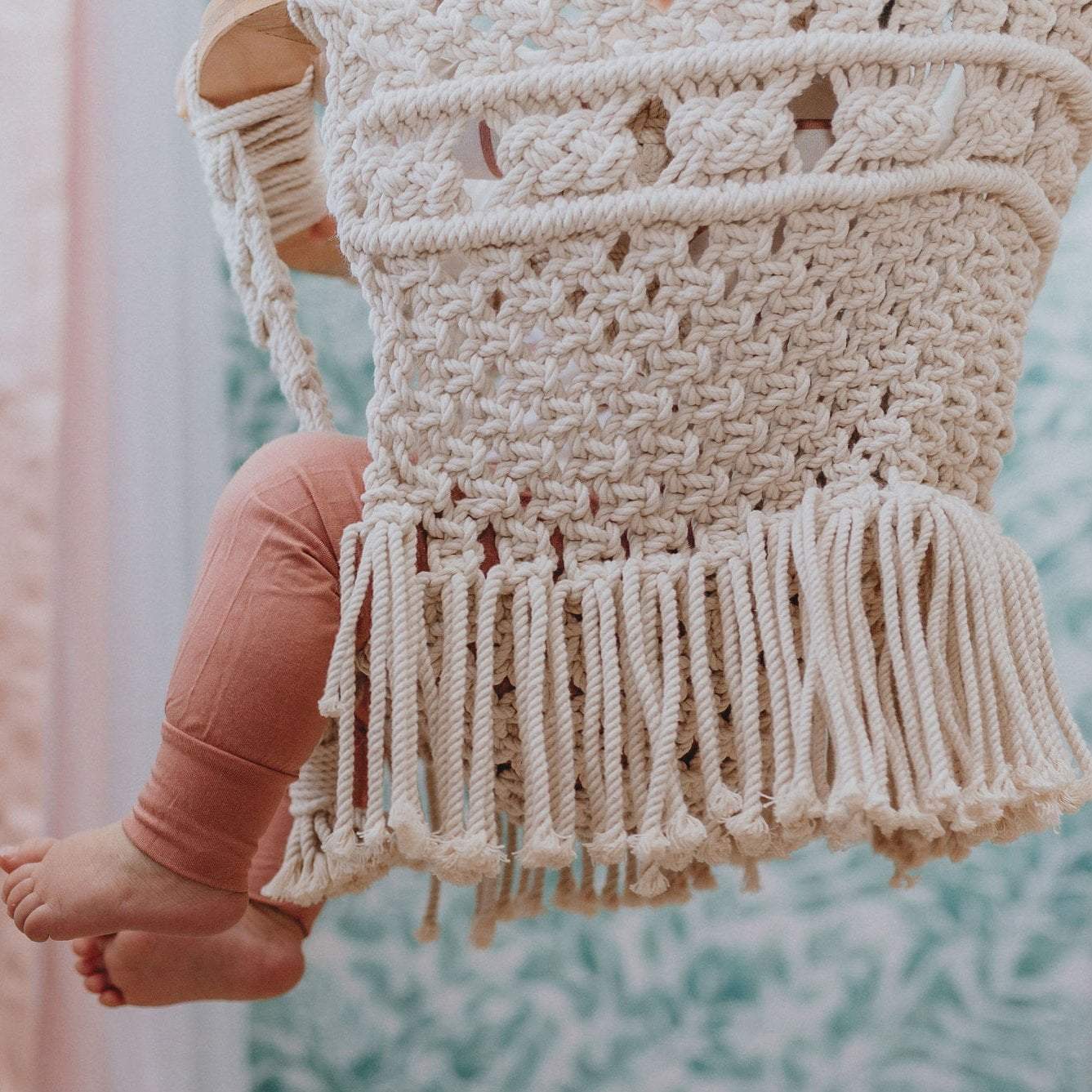 Macrame Swing for Baby