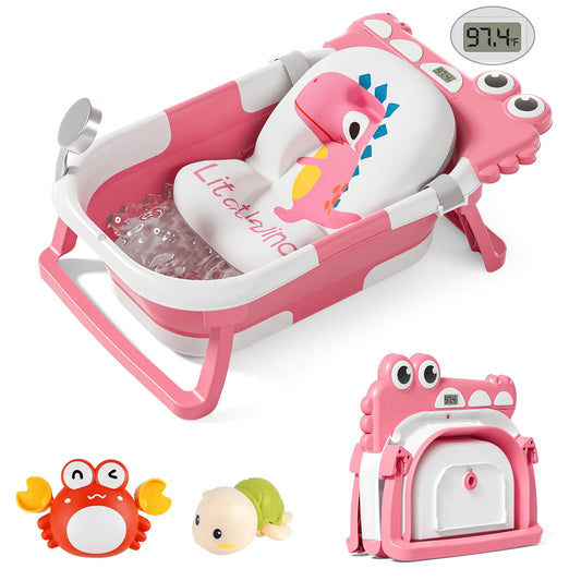Collapsible Baby Bathtub for Infants to Toddler