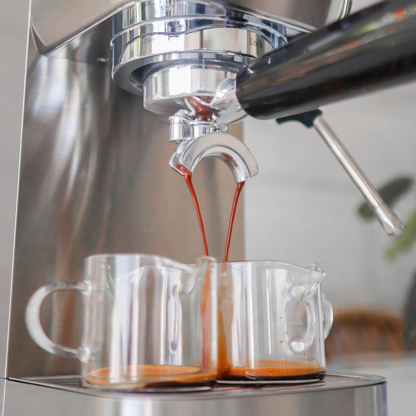 Espresso Machine | Home Barista Plus with Pressure Gauge & Steam Wand